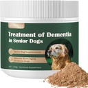 Suppléments de chien senior Supplément de démence de chien Poudre de champignons pour chiens 120g.com Supplément cognitif pour chiens Adresses Perdre, Retrait social