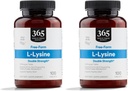 Marché des aliments entiers, L-Lysine double résistance, 100 ct (paquet de 2)