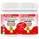 Suppléments de fer à croquer pour enfants (Ferronyl®/Carbonyl Iron 9 mg avec vitamine C 30 mg) Comprimé dans Tangerine Tango Orange Flavor Supplément enfants 90 Compte (2 bouteilles)