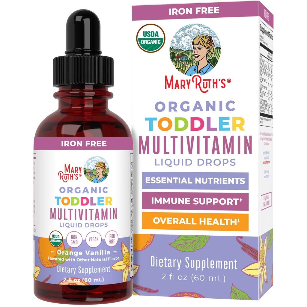 MaryRuth Organics Multivitamines pour les enfants pour les tout-petits.
