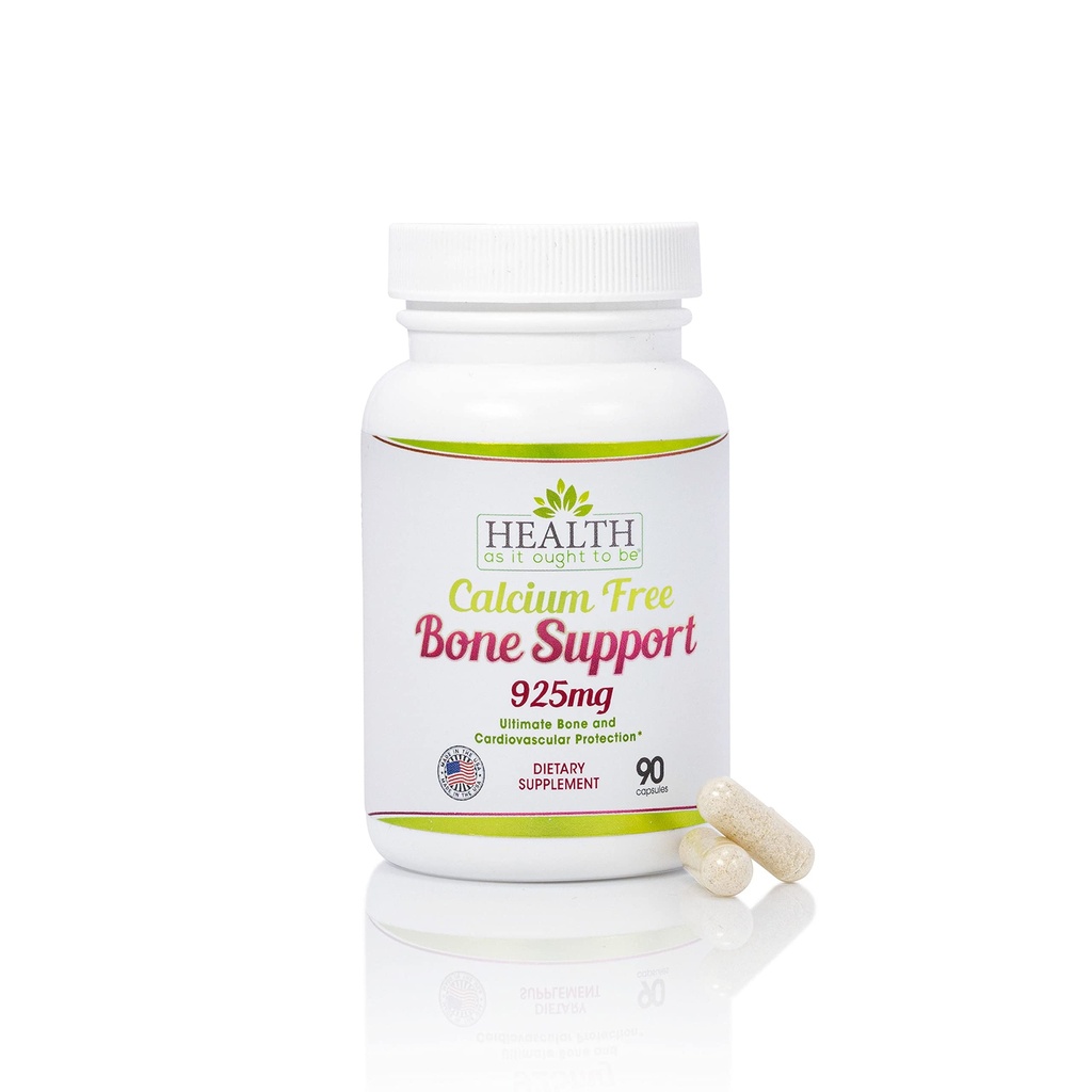 La santé comme il devrait être sans calcium Bone Supplément de soutien aux os d'Ultime Protection osseuse et cardiovasculaire d'Ultime
