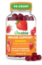 Soutien immunitaire vivace Gommies pour les adultes , Vitamine C et Zinc , Grande Dégustation Supplément de soutien immunitaire Gommies , Immunity Gommies pour les adultes , les hommes , les femmes 90 Gommies