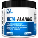 Evluution Nutrition Beta-Alanine - soutient l'endurance musculaire, l'entraînement intense et la force - 1,6 g Beta-Alanine pure par portion - Récupération - Supplément alimentaire - Poudre non aromatisée - 125 portions
