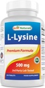 Best Naturals L-Lysine 500 mg 250 comprimés (250 Nombre (paquet de 2))