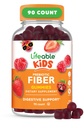 Lifeable Prebiotic Fiber Gummies for Kids | Kids Fiber Gummies 5g | Great Tasting Fiber Supplements for Kids | Prebiotic Gummies for Digestive Health | Fiber Gummy for Kids, Children | 90 Gummies
