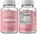 Probiotiques vaginaux pour les femmes pH Balance — Extrait de canneberge Prébiotiques et Lactobacillus Blend — Femmes Supplément de santé vaginale pour l'odore vaginale et la flore vaginale, Balance des levures, 60 Capsules