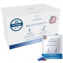 Supplément Cerveau de TAHIRO – Supplément Cerveau pour la Mémoire et la Focus – Supplément Cerveau Naturel avec Gingko Biloba, Panax Ginseng, Extraits à base de plantes – Booster Cerveau végétalien non OGM – 28 paquets