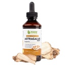 Extrait de racine d'Astragalus d'herbe Maxx - Absorbe de teinture liquide Max Strength mieux que les capsules ou la poudre, pour le soutien immunitaire et la clarté mentale - 4 Oz bouteille (60 portions)