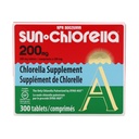 Comprimés nutritionnels Sun Chlorella Eleuthero, 200 mg, 300 Nombre