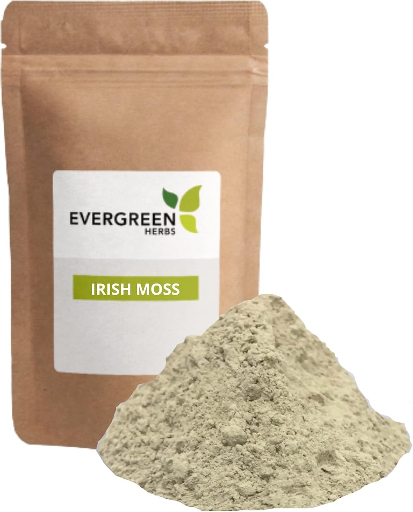Herbes persistantes de mousse d'Irlande (Powder 4 oz) - Resealable Stand Up Pouch pour assurer la fraîcheur!