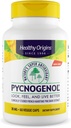 Origines saines Pycnogenol 30 mg (Super Antioxydant de la nature, non-OGM, sans gluten, soutien cardiovasculaire), 60 gélules
