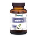 Himalaya Ashwagandha+ Immune - Supplément de soutien à base de plantes immunes avec vitamine C, zinc, sureau et amla pour l'immunité - Vegan, non-OGM, sans gluten, 960 mg, 60 capsules