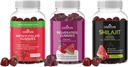 CogniTune Gummy Wellness Bundle - Résvératrol, Shilajit et Gummées méthylfoliées