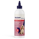 Vetnique Oticbliss Traitement d'infection à l'oreille des chiens médicamenteux, nettoyant antiseptique pour les oreilles de chat et de chien Solution de nettoyage avec Chlorhexidine et Ketoconazole (12oz Flush)