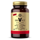 Formule de Solgar VM-75, 90 comprimés - Multivitamine avec des minéraux chélatés - Vitamine A, B6, B12, C, D, E - Biotine, Magnésium, Calcium, Fer, Zinc - Vegan, Sans gluten, Sans laiterie, Casher - 90 portions