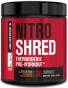 Jacked Factory NITROSURGE Shred Pre Workout Supplément - Booster d'énergie, gains de force instantanés, focale pointue, pompes puissantes - Booster d'oxyde nitrique et poudre de prétravail - 30Sv, Ananas orange