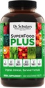 Superfood Plus de Dr Schulze Vitamine & Mineral Herbal Concentrate (en anglais seulement) Nutrition quotidienne et énergie accrue (en anglais seulement) Sans gluten et sans OGM (en anglais seulement)