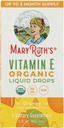 Les gouttes de vitamine E biologique de Mary Ruth, 2 Fz