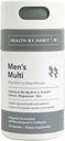 Santé par Habit Mens Multi Supplément (60 capsules) - 23 Vitamines essentielles et minéraux, soutient la santé générale et le bien-être, non-OGM, sans sucre (1 paquet)