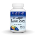 Herbes planétaires Cranberry Bladder Defense, soutient la santé génito-urinaire*, 865 mg - 60 comprimés