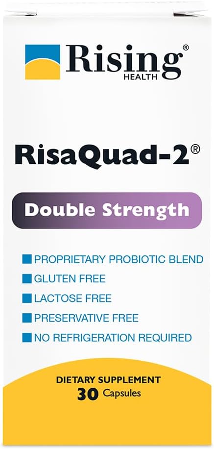 Risaquad-2 Supplément diététique probiotique -375mg Boîte de 30 capsules