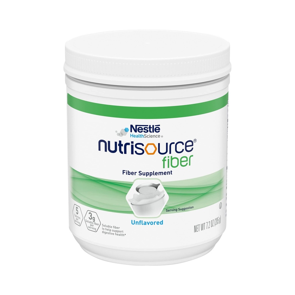 Nestle Nutrisource Fibre de fibre Supplément de fibre non aromatisé 7,2 oz.