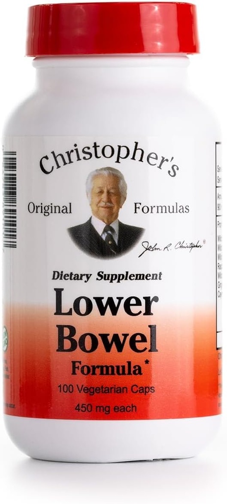 Formules originales de Christopher Bowel Formule 100 Vcaps
