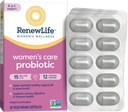 Renouveler la vie Capsules probiotiques pour femmes, soutient l'équilibre du pH pour les femmes, la santé vaginale, urinaire, digestive et immunitaire, L. Rhamnosus GG, laiterie, soja et sans gluten, 15 milliards CFU - 30 Ct