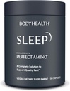 BodyHealth Sommeil, aide au sommeil et supplément pour les adultes avec 3 mg de mélatonine, pilules de forme non Habit améliorées avec PerfectAmino - 90 Capsules