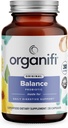 Organifi Balance Probiotiques pour la santé digestive - 5 souches résilientes, 30 capsules véganes