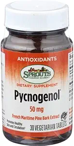 Extrait français d'écorce de pin Maritime 50 Mg - 30 Capsules