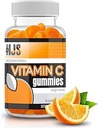 Vitamine C Gommies à l'orange aromatisée à la cuilleré à l'immuno-support d'immuno-support d'immuno-support d'immuno-support sans gluten et végétalien d'immuno-support de vitamine C pour adultes et enfants- 90 Nombre