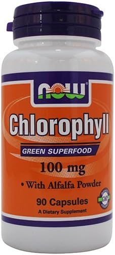 NOW Foods Chlorophyll - 100 mg - 90 Capsules