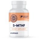 Capsules 5-MTHF Vimergy – 60 portions (1 gélule/serveur) 8500mcg Glucosamine L-méthylfolate et 500mcg Supplément vitamine B12 – Supplément folate disponible pour les femmes et les hommes Vegan 5 mthf (60 ct)