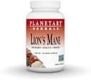 Planétaire Herbals Lion's Mane, pour Mémoire, Focus et Mood*, 1000 mg - 90 Capsules Vegan