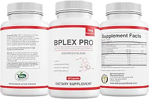 Mélange avancé MTHFR avec 1000 mcg Quatrefolic. 1500 mcg de méthylcobalamine avec des acides aminés pour aider dans la désintoxication. Facteur intrinsèque pour l'absorption de B12. 60 Capsules de Véggie.