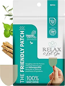 The Friendly Patch - Relax & Let go avec Ashwagandha, Gaba & Gotu Kola - Autrefois connu sous le nom de Zen Patches 8 pack