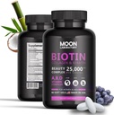 Complexe de beauté Premium Biotin 5 000 mcg avec collagène, kératine, acide hyaluronique, vitamine A, D3, complexe B, huile de calcuim et noix de coco. Croissance des cheveux, ongles, peau. Pour les hommes et les femmes. 60 softgels