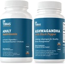 Dr Tobias Multivitamines adultes et Capsules Ashwagandha, Soutien général et équilibré énergie et résilience, végétalien, non-OGM