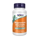 MAINTENANT Aliments Suppléments, Glycinate de magnésium avec BioPerine, 60 Capsules de Veg