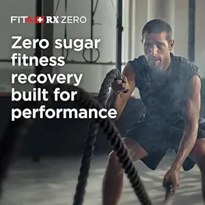 FITAID RX Zéro sucre, encapsulé créatine, boisson de récupération d'entraînement, mélange tout-en-un, BCAAs, glucosamine, curcuma, complexe B, électrolytes, pack de variétés, 12 Fl Oz (paquet de 12)