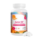 Zahler Junior D3 Vitamines 1000 UI - pour les enfants - Vitamine D pour les enfants à l'appui de la santé des os, des dents et des immunes - Kosher Orange Flavor - 120 Comte.
