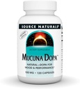 Source Naturals Mucuna Dopa, pour Mood & Performance*, 100 mg - 120 Capsules végétariennes