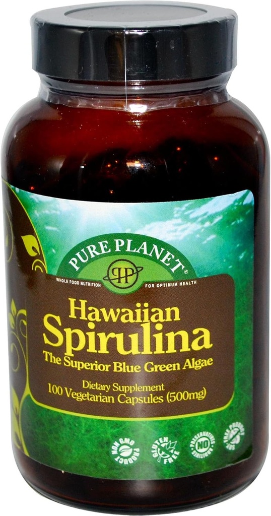 PURE PLANET Spiruline, 100 CT