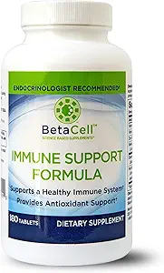 180 Comprimés - Supplément immunitaire 6 en 1 - Vitamine C - Elderberry - Sélénium - Vitamine D - Zinc et Basilic Saint - Défense immunitaire pour les adultes et les enfants