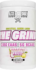 Acides aminés essentiels de grind, acides aminés à chaîne ramifiée, 30 portions (Yuzu de fruit de dragon)