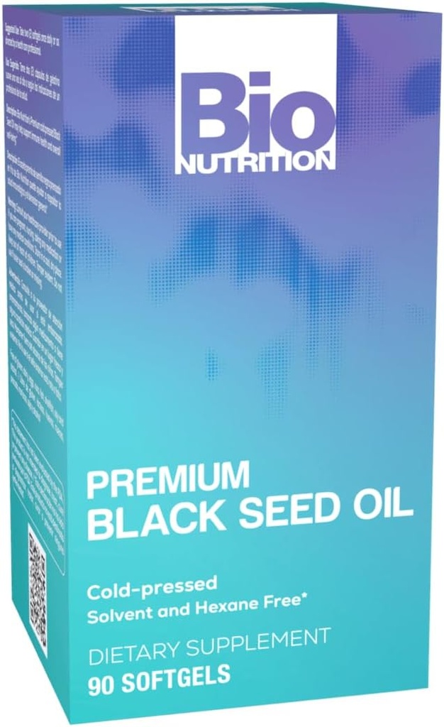 Bio Nutrition Black Seed Oil Premium 90 Softgels