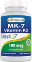 Meilleurs naturels MK-7 Vitamine K2 100 mcg 120 Vcaps