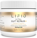 Vital Gut Repair+ avec supplément ImmunoLin, soutient un système sain de biome et d'immunes Gut, sans gluten, sans laiterie, sans conservateurs, net wt 4,24 oz (60 portions)