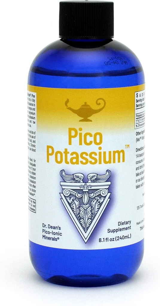 RnA ReSet Pico Potassium – Supplément de potassium liquide pour haute absorption, 8,1 Fl Oz (1-Pack)